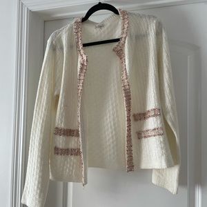 White Cardigan
